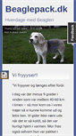 Mobile Screenshot of beaglepack.dk